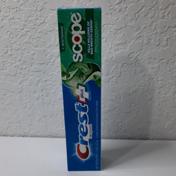 🟡 $ 2.00 CREST PLUS COMPLETE WHITENING SCOPE MINTY FRESH EXP. 2024 - Picture 4 of 4